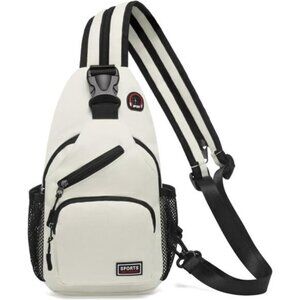 Convertible Sling Bag Crossbody Backpack, 11-Inch Pads Bags with Headphone Jack